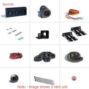 200 Series - 2 Vent Heater - Sports Kit